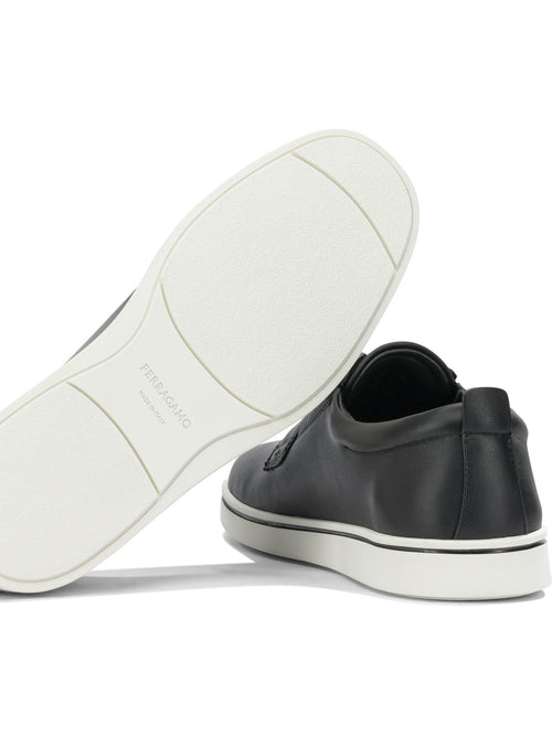 Ferragamo "Alfie" Slip-on - Black