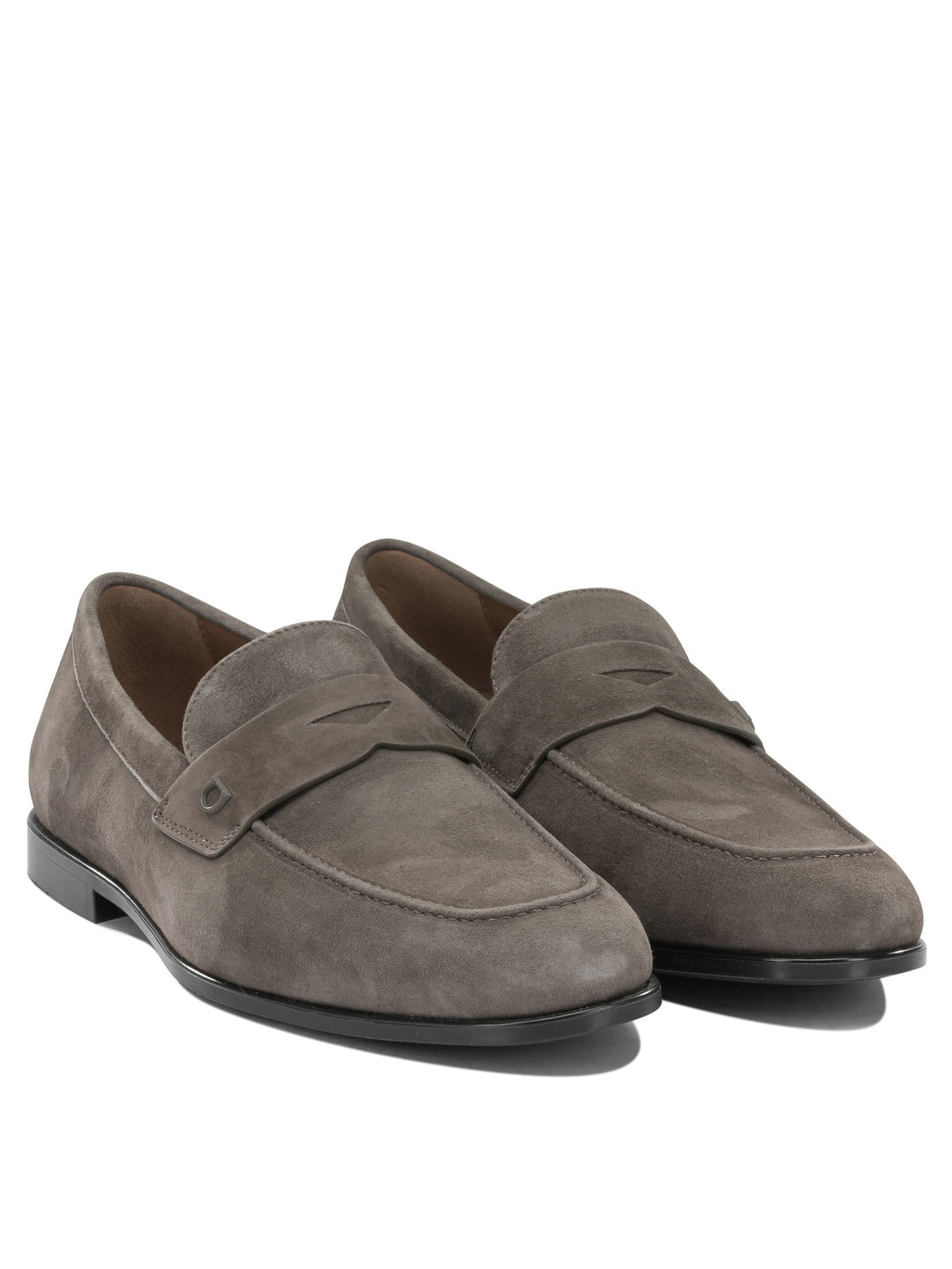 Ferragamo "Tiberio" moccasins - Brown