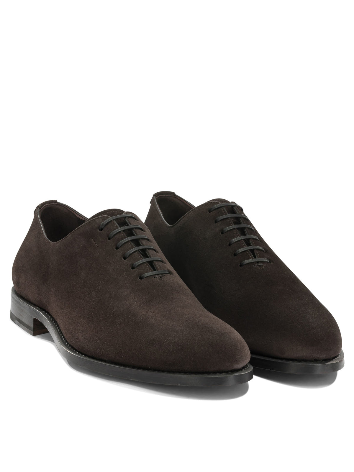 Ferragamo Suede leather Oxford - Brown