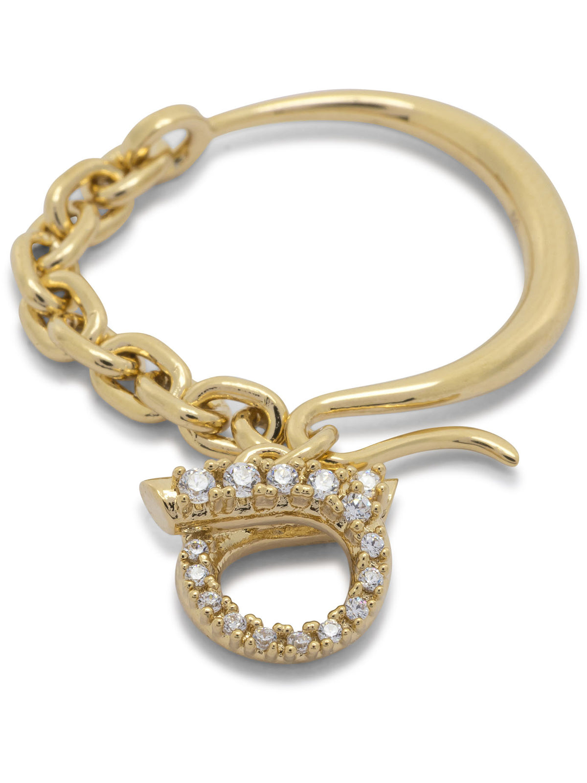 Ferragamo "Gancatena" ring - Gold