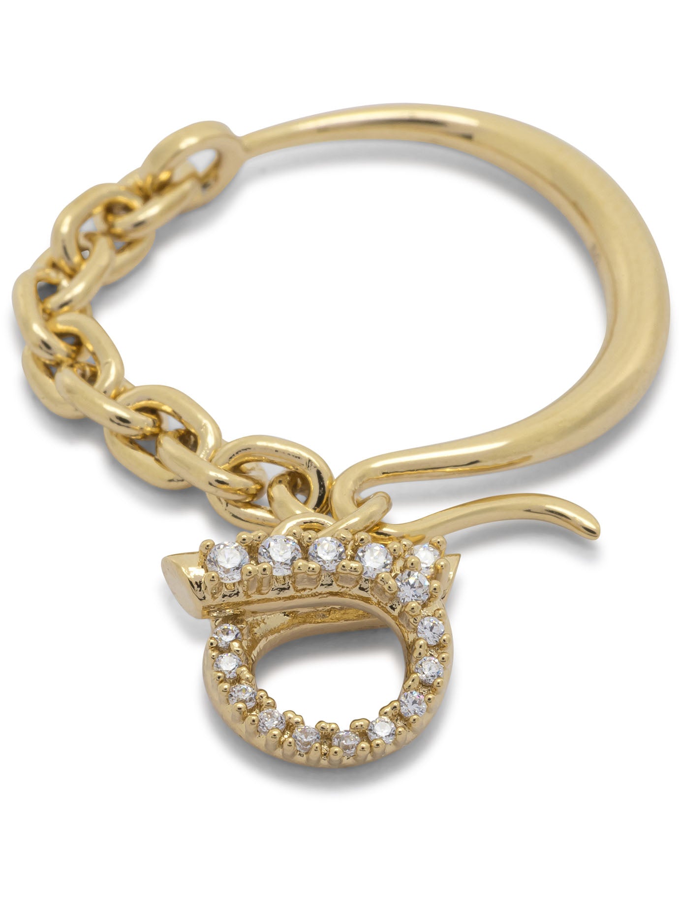 Ferragamo "Gancatena" ring - Gold