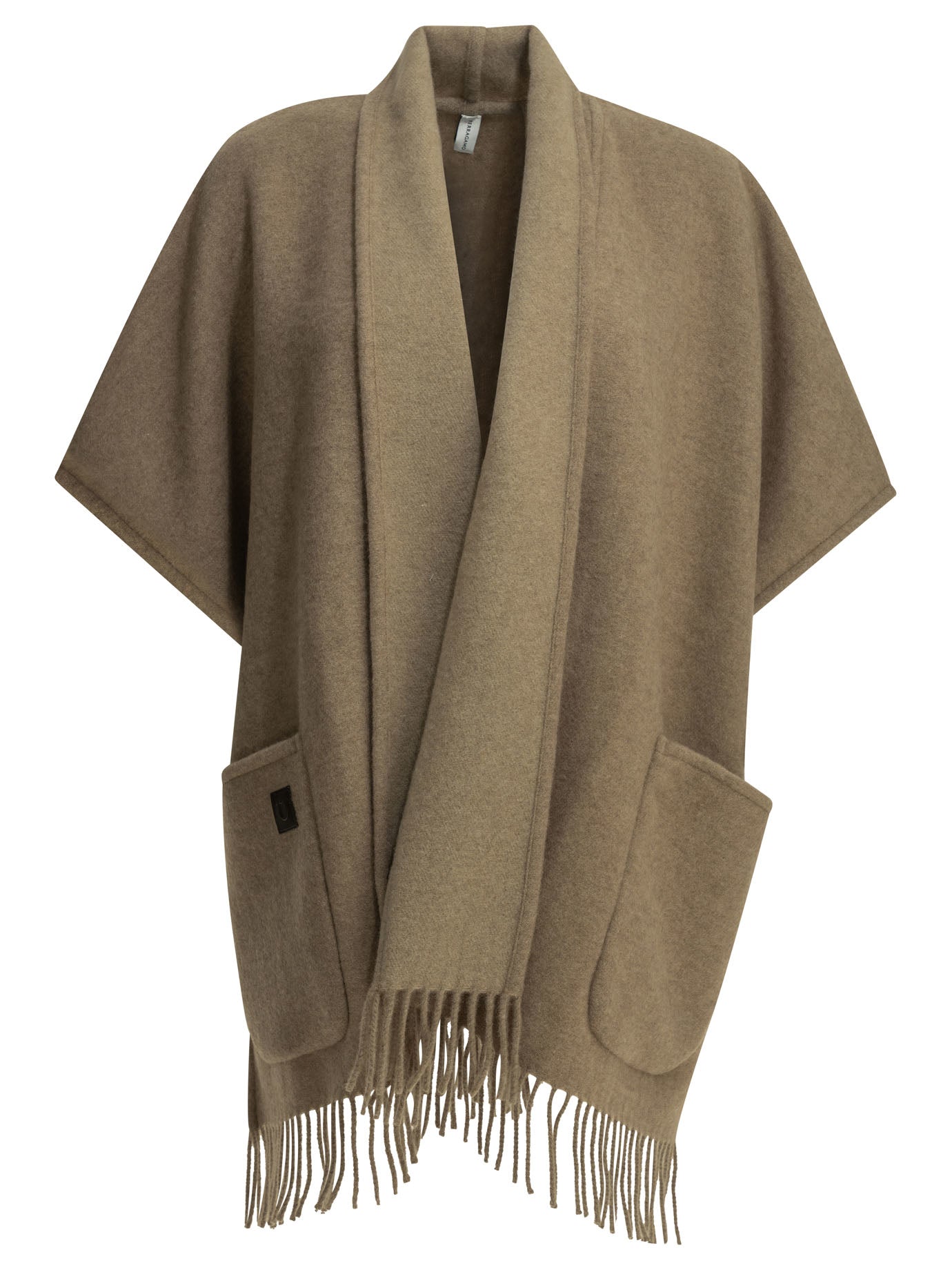Ferragamo "Easy" cape - Brown