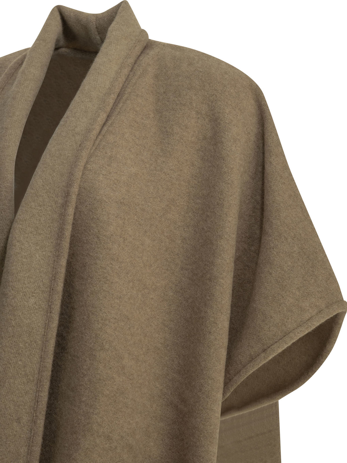 Ferragamo "Easy" cape - Brown