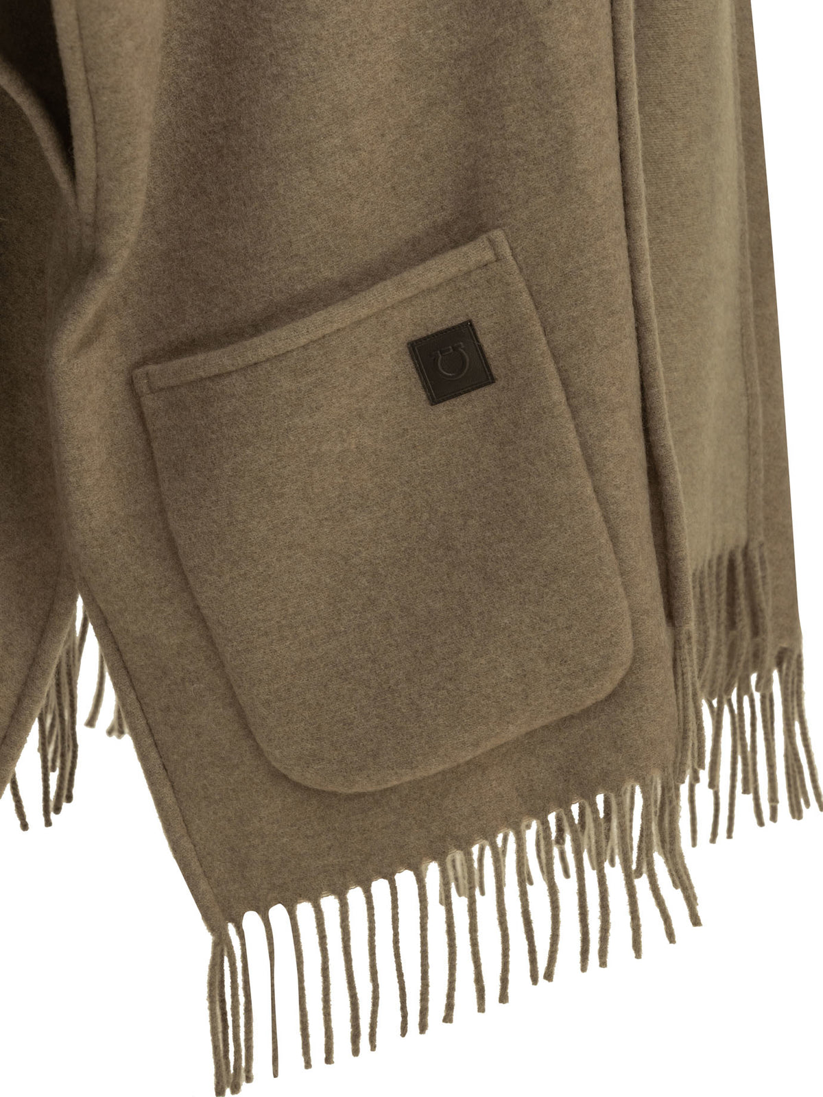 Ferragamo "Easy" cape - Brown
