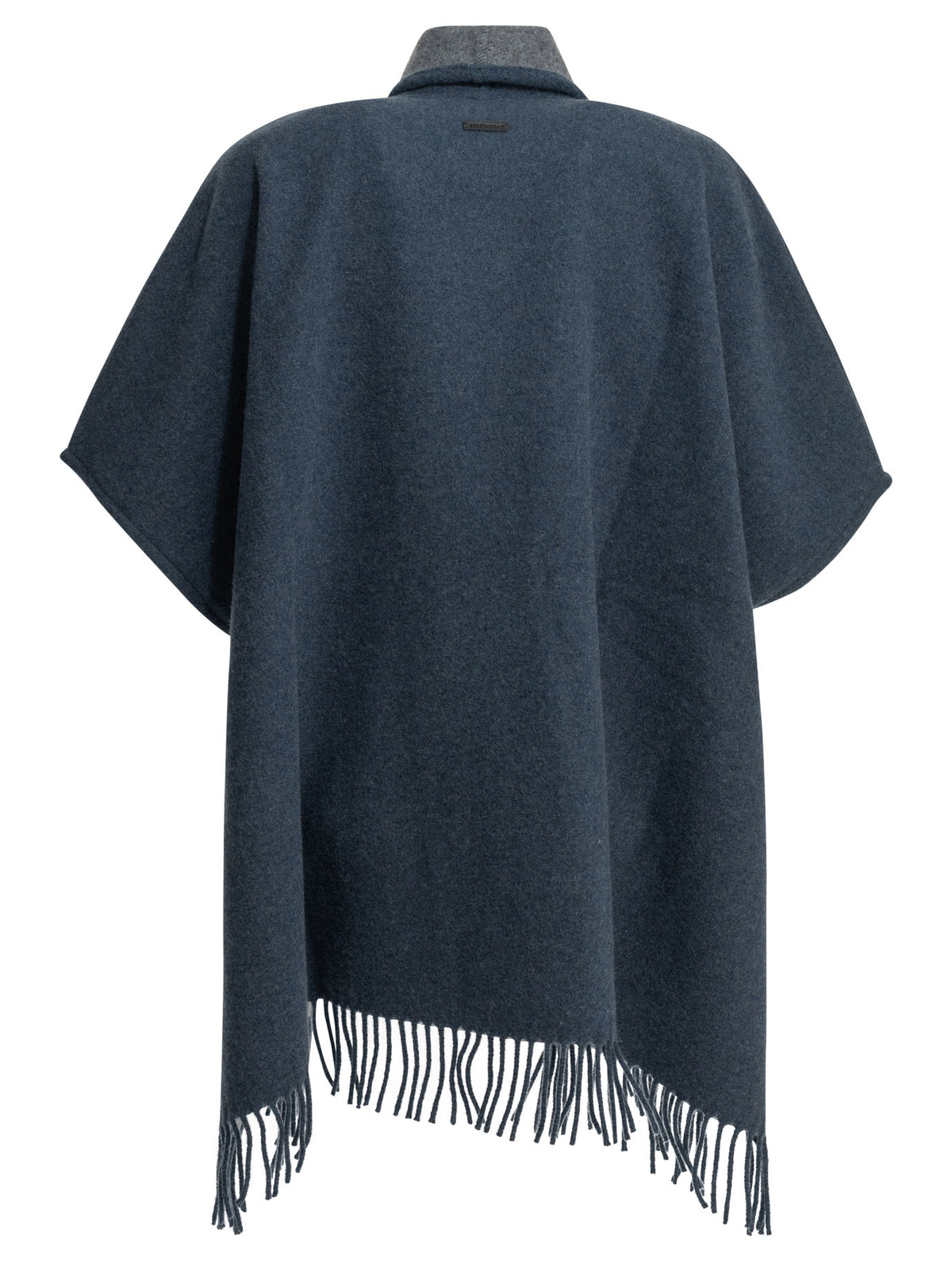 Ferragamo "Easy" cape - Blue