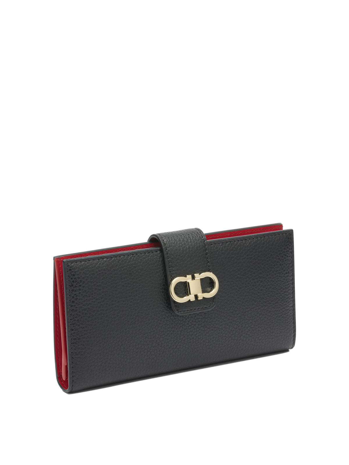 Ferragamo "Gancini" Wallet - Black