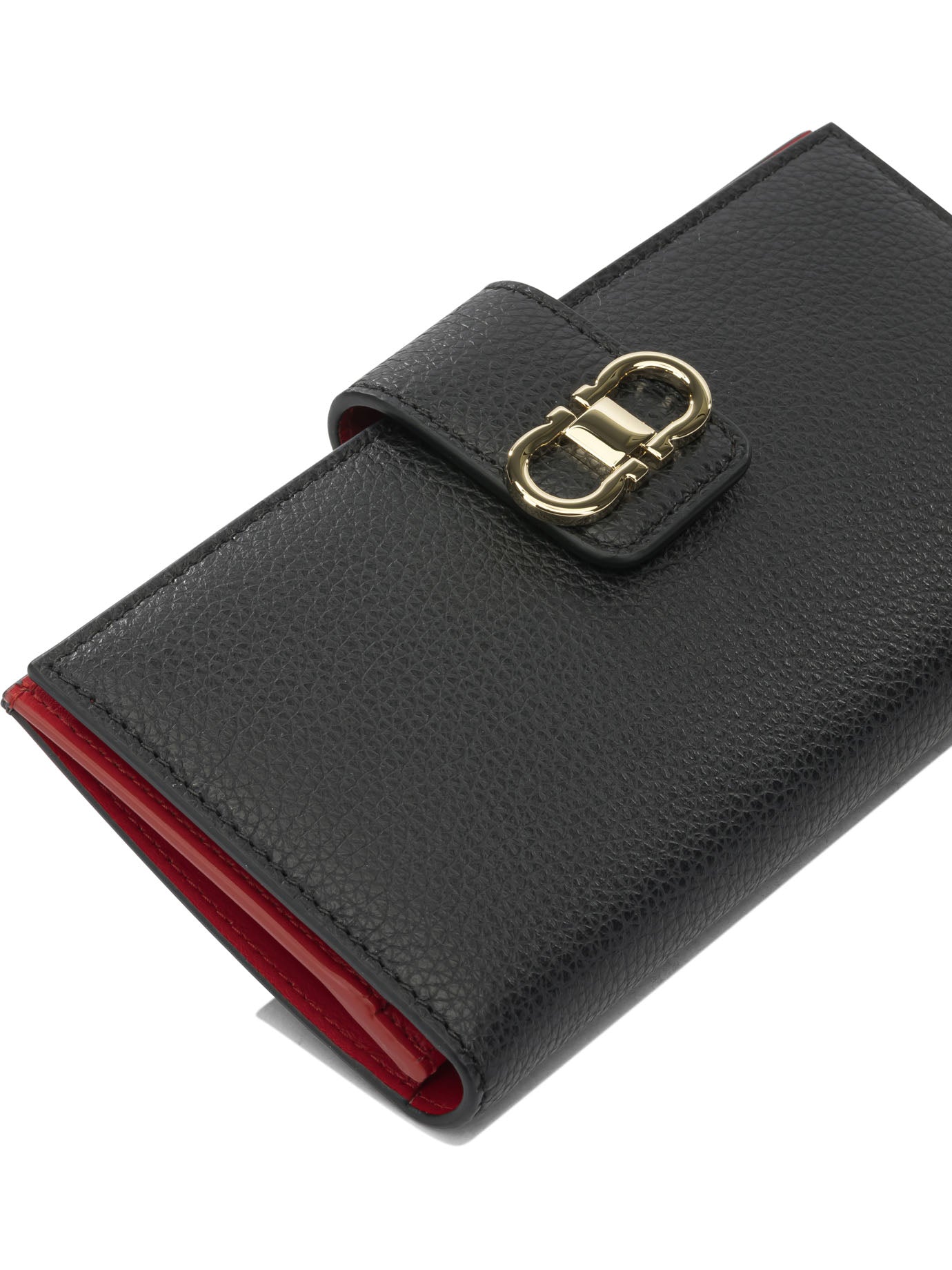 Ferragamo "Gancini" Wallet - Black