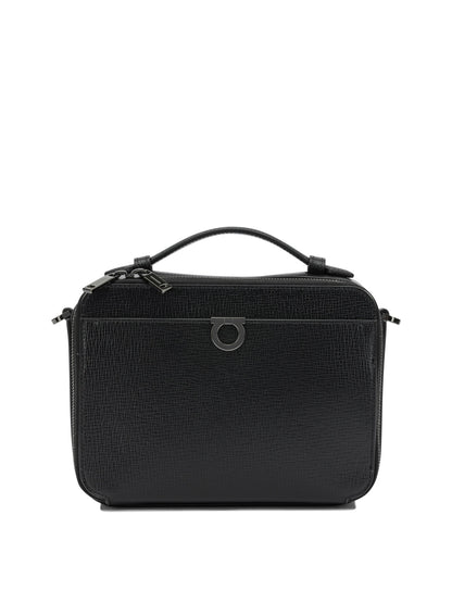Ferragamo "Gancini" small crossbody bag - Black