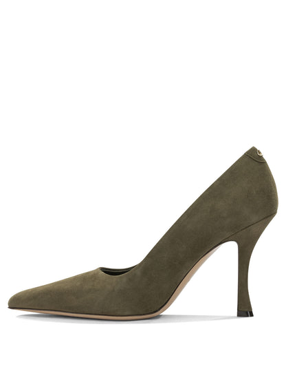 Ferragamo "Elydea 95MM" Pumps - Green