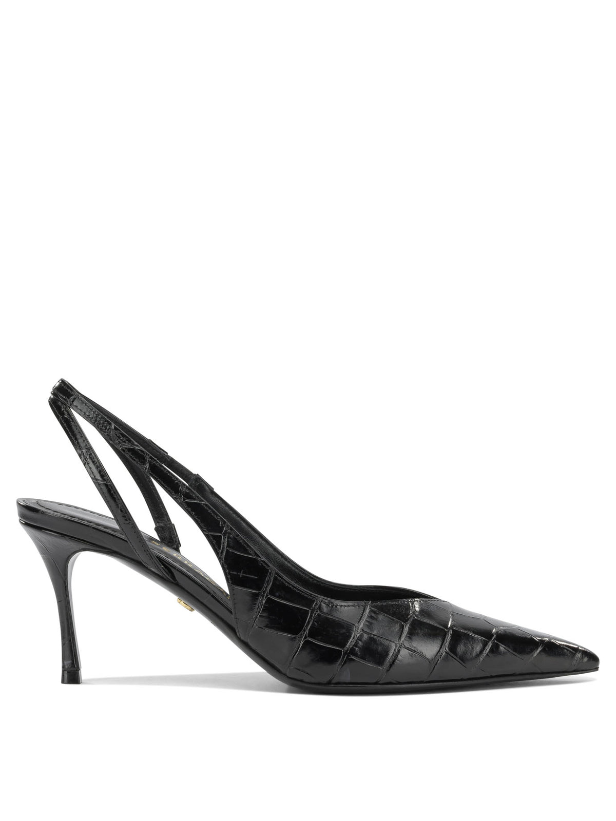 Ferragamo "Dafne 70MM" Slingback - Black