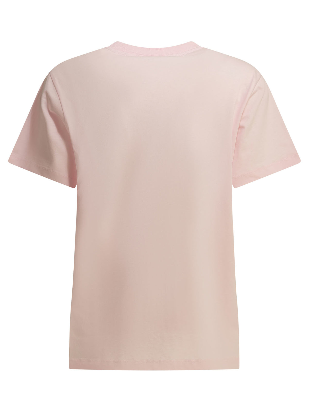Ganni "Crab" crewneck T-shirt - Pink