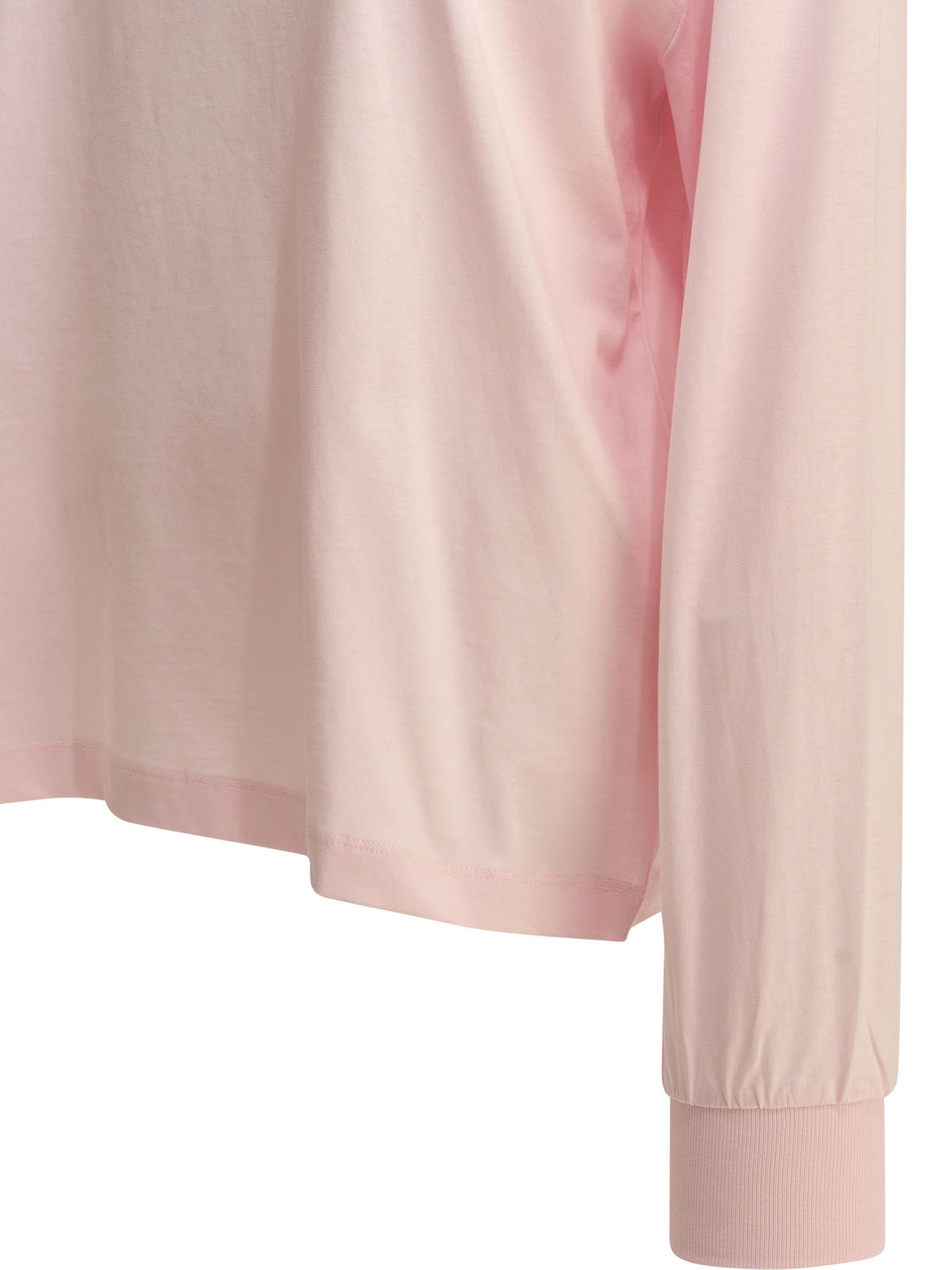 Ganni "Future" Crew-Neck T-Shirt - Pink
