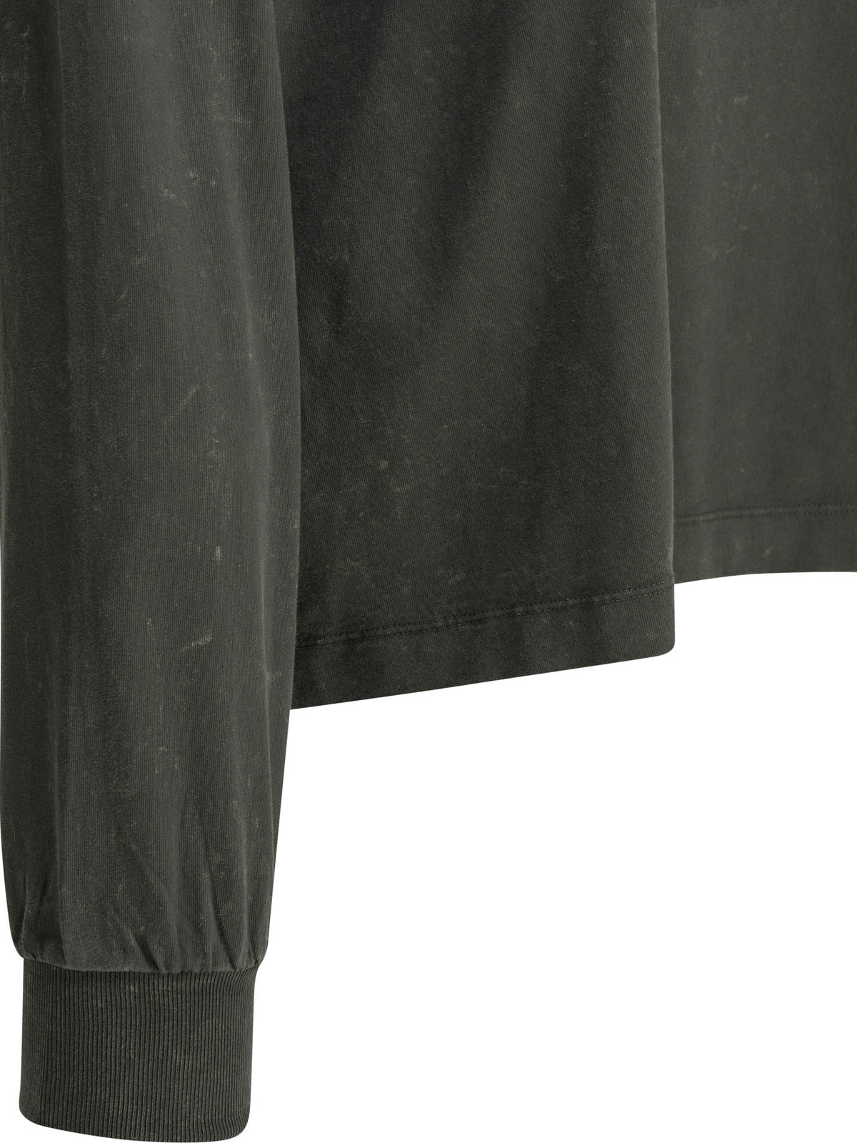 Ganni "Tiger" crewneck T-shirt - Black