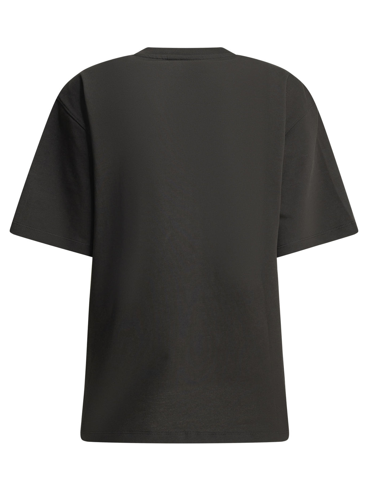 Ganni "Forest Teddy" Crew-Neck T-Shirt - Black