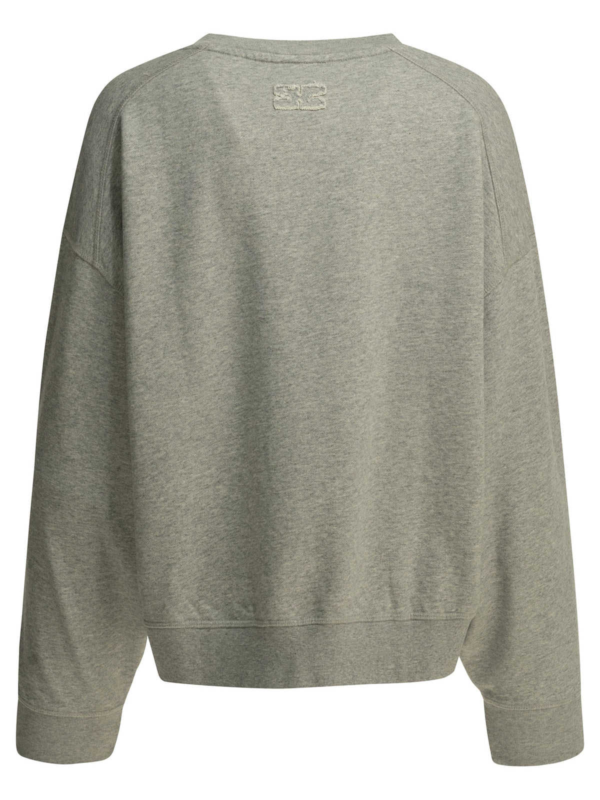 Ganni Crewneck sweatshirt with logo - Grey