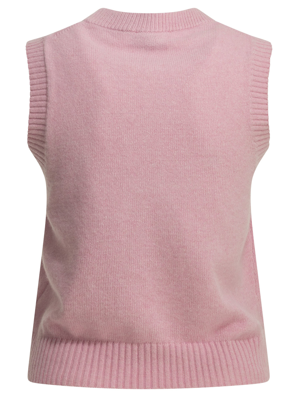 Ganni "Strawberry" vest - Pink
