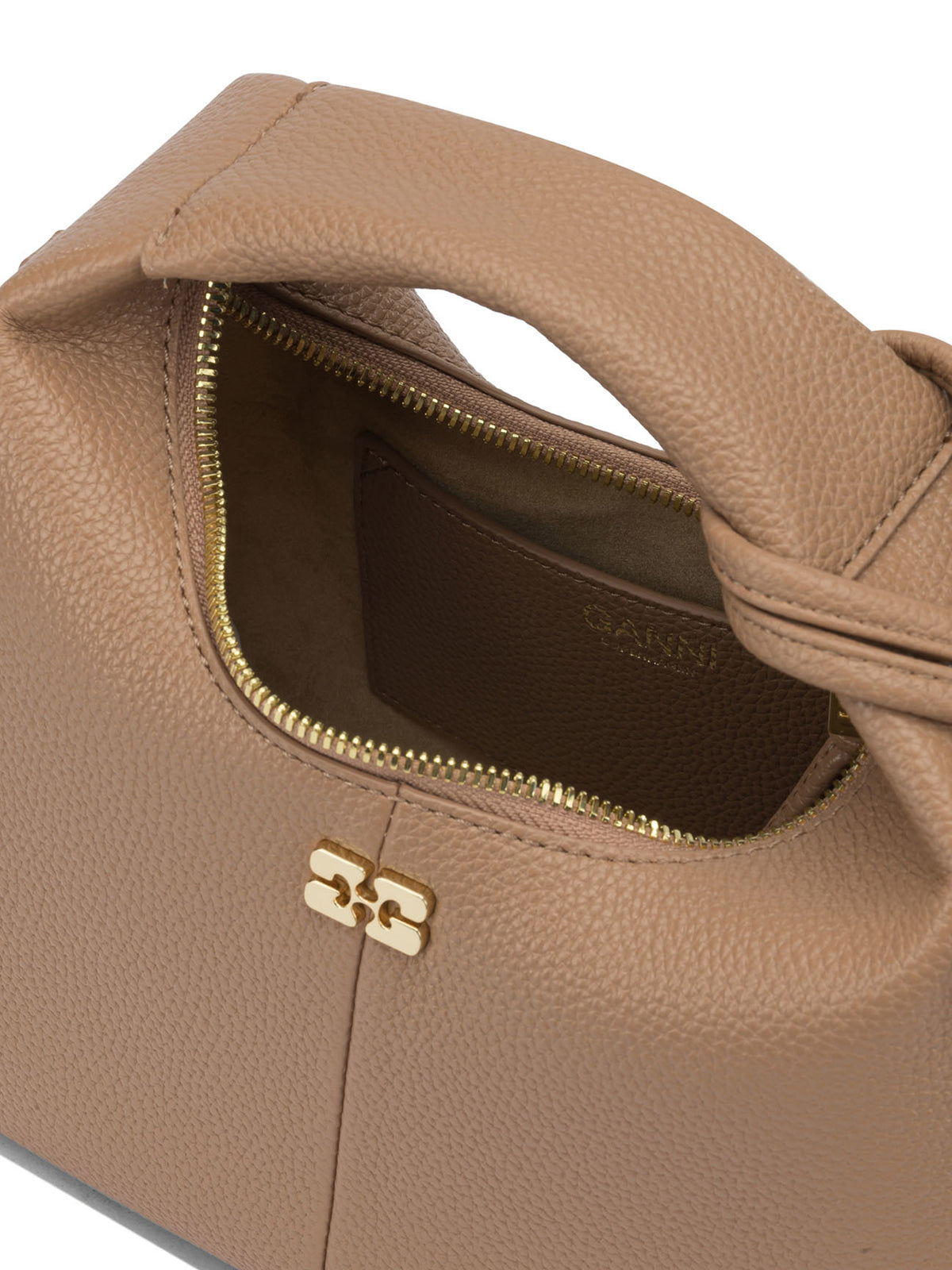 Ganni "Hobo" Small hand bag - Brown