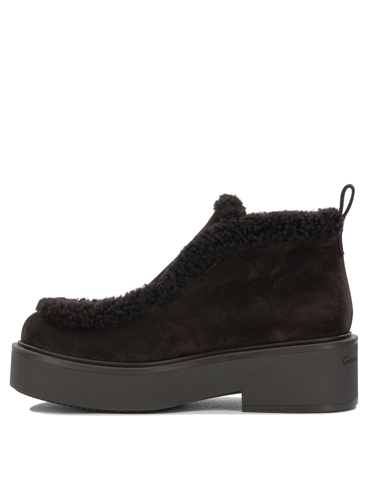 Gianvito Rossi "Yari" Pull-On Ankle Boots - Brown