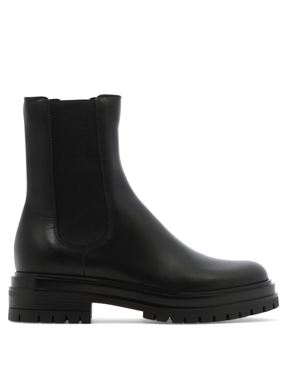 Gianvito Rossi "Chester" Chelsea Boots - Black