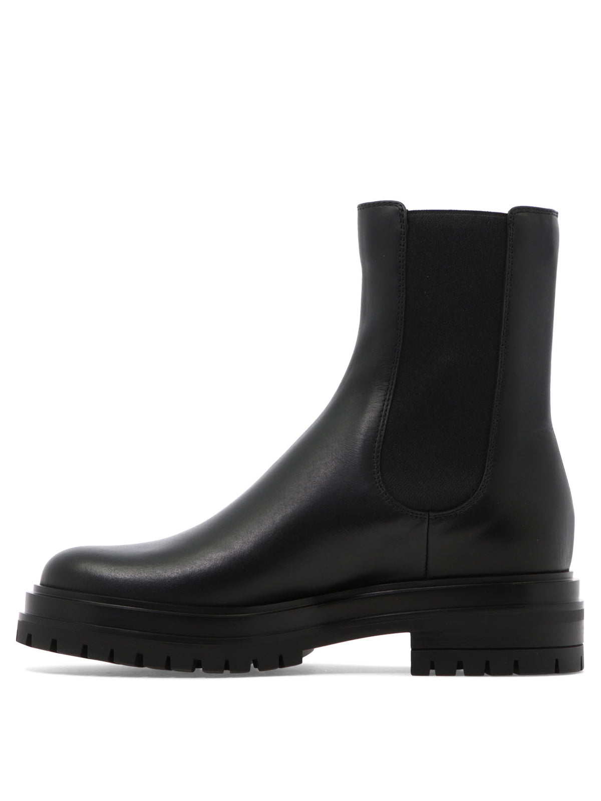 Gianvito Rossi "Chester" Chelsea Boots - Black
