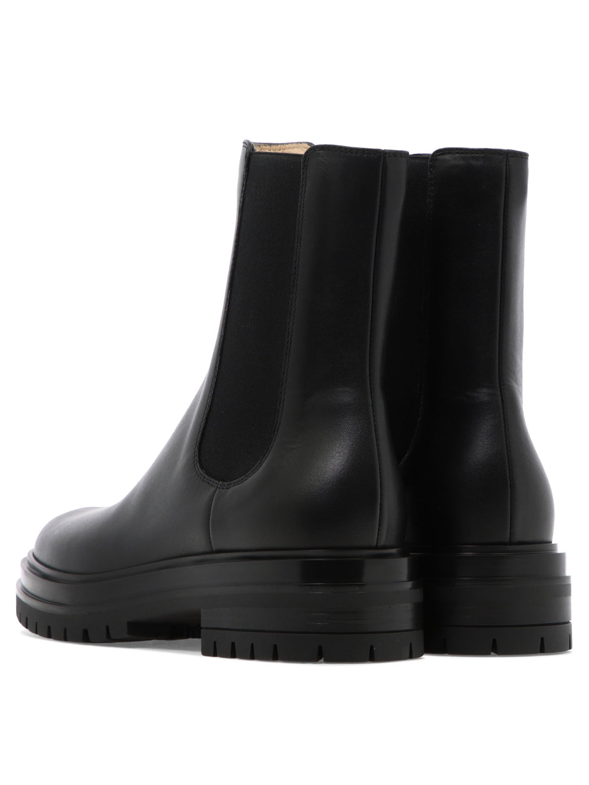 Gianvito Rossi "Chester" Chelsea Boots - Black