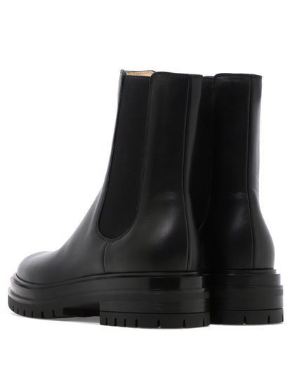 Gianvito Rossi "Chester" Chelsea Boots - Black