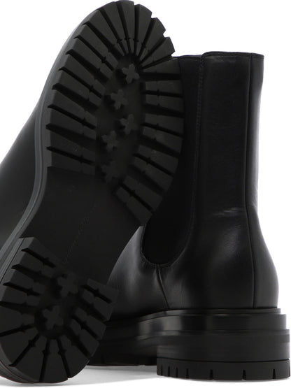 Gianvito Rossi "Chester" Chelsea Boots - Black