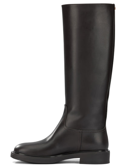 Gianvito Rossi "Ascott" Knee-High Boots - Brown