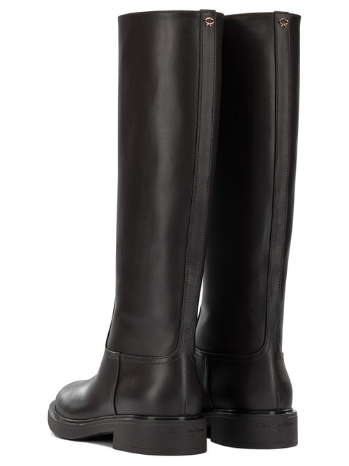Gianvito Rossi "Ascott" Knee-High Boots - Brown