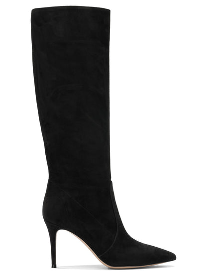 Gianvito Rossi "Hansen 85MM" Knee-High Boots - Black