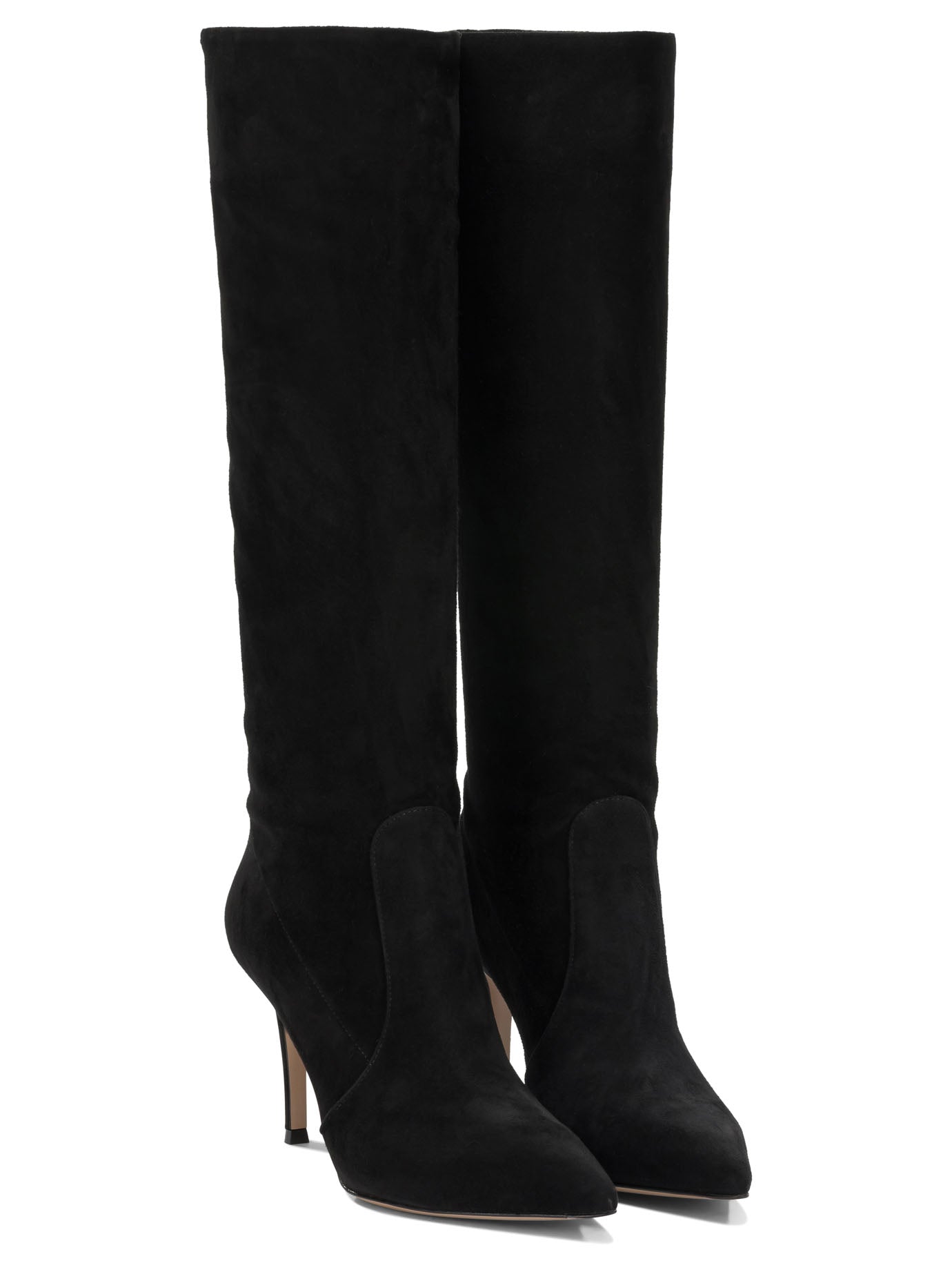 Gianvito Rossi "Hansen 85MM" Knee-High Boots - Black