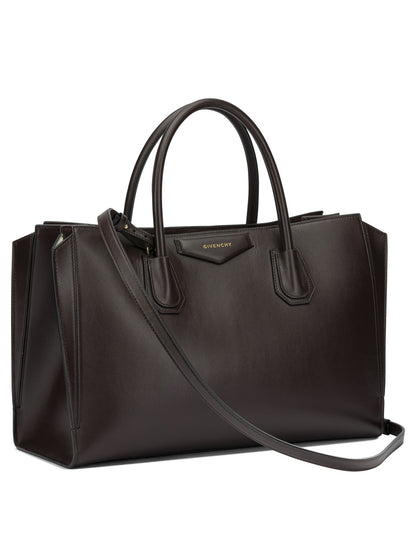 Givenchy "Antigonia Catchall" Large Handbag - Brown