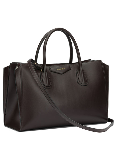 Givenchy "Antigonia Catchall" Large Handbag - Brown