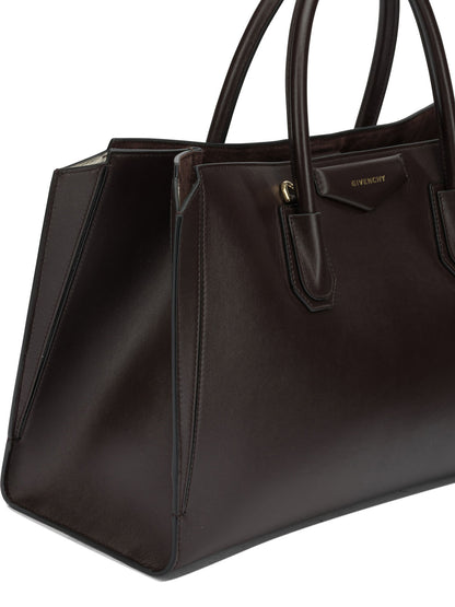 Givenchy "Antigonia Catchall" Large Handbag - Brown