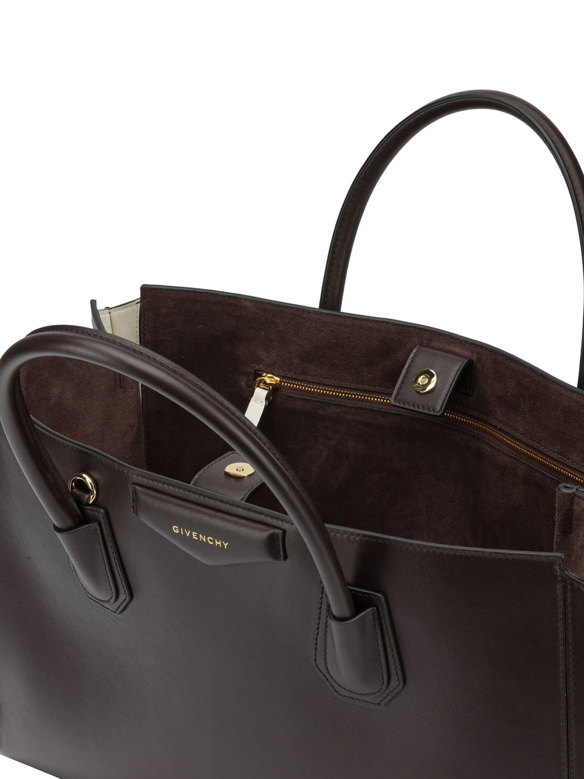 Givenchy "Antigonia Catchall" Large Handbag - Brown