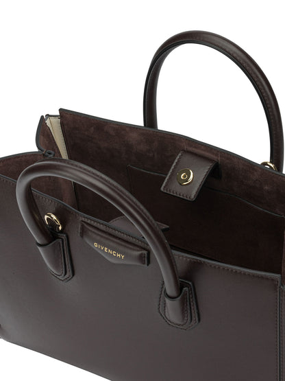 Givenchy "Antigonia Catchall" Medium Handbag - Brown