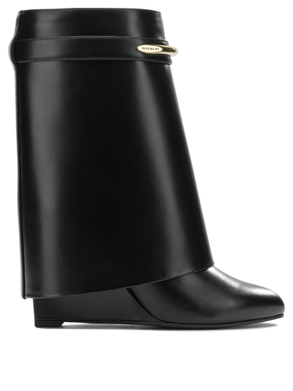 Givenchy "Shark Pinch 90mm" Ankle Boots - Black