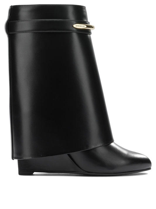 Givenchy "Shark Pinch 90mm" Ankle Boots - Black