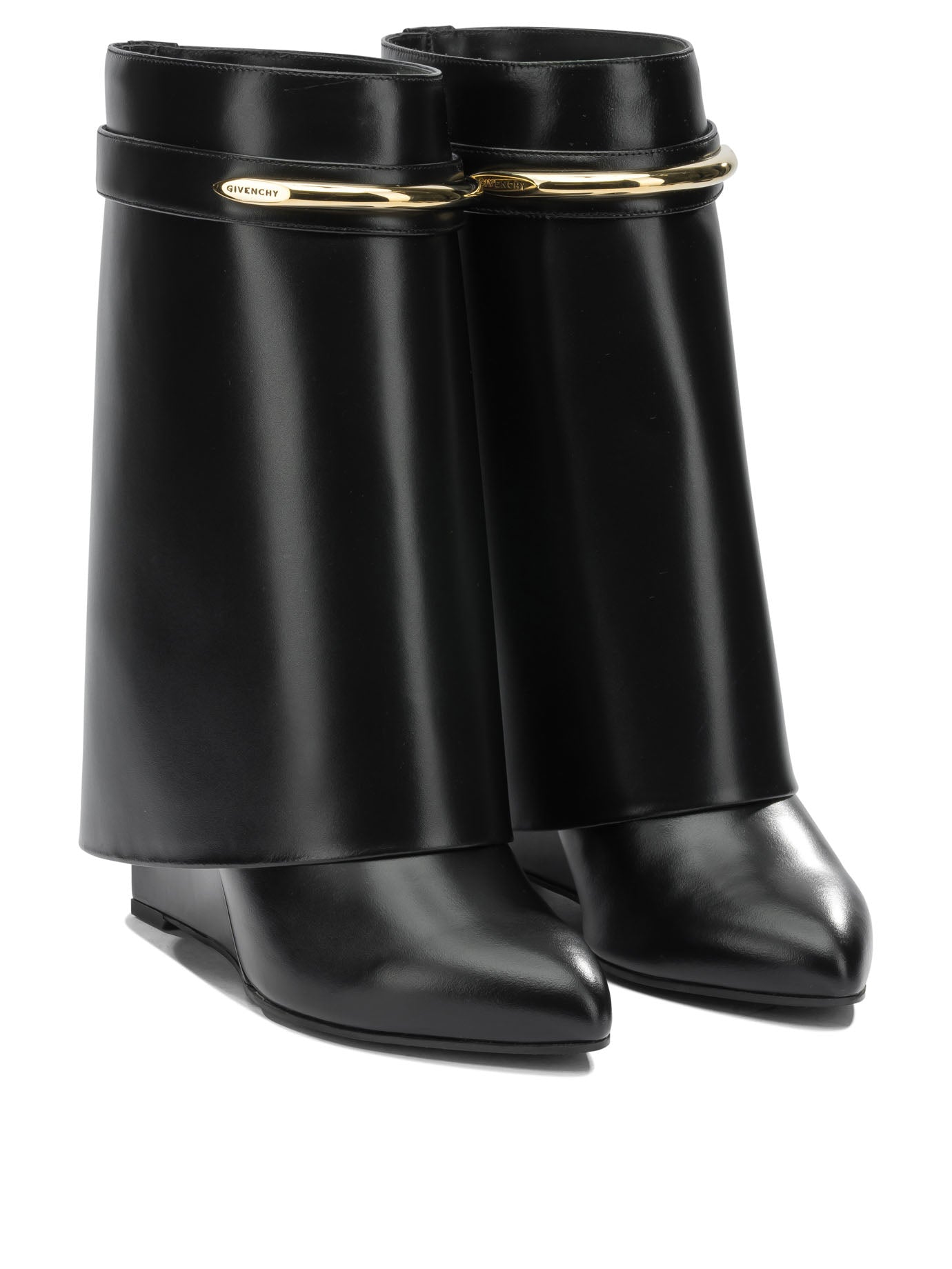 Givenchy "Shark Pinch 90mm" Ankle Boots - Black
