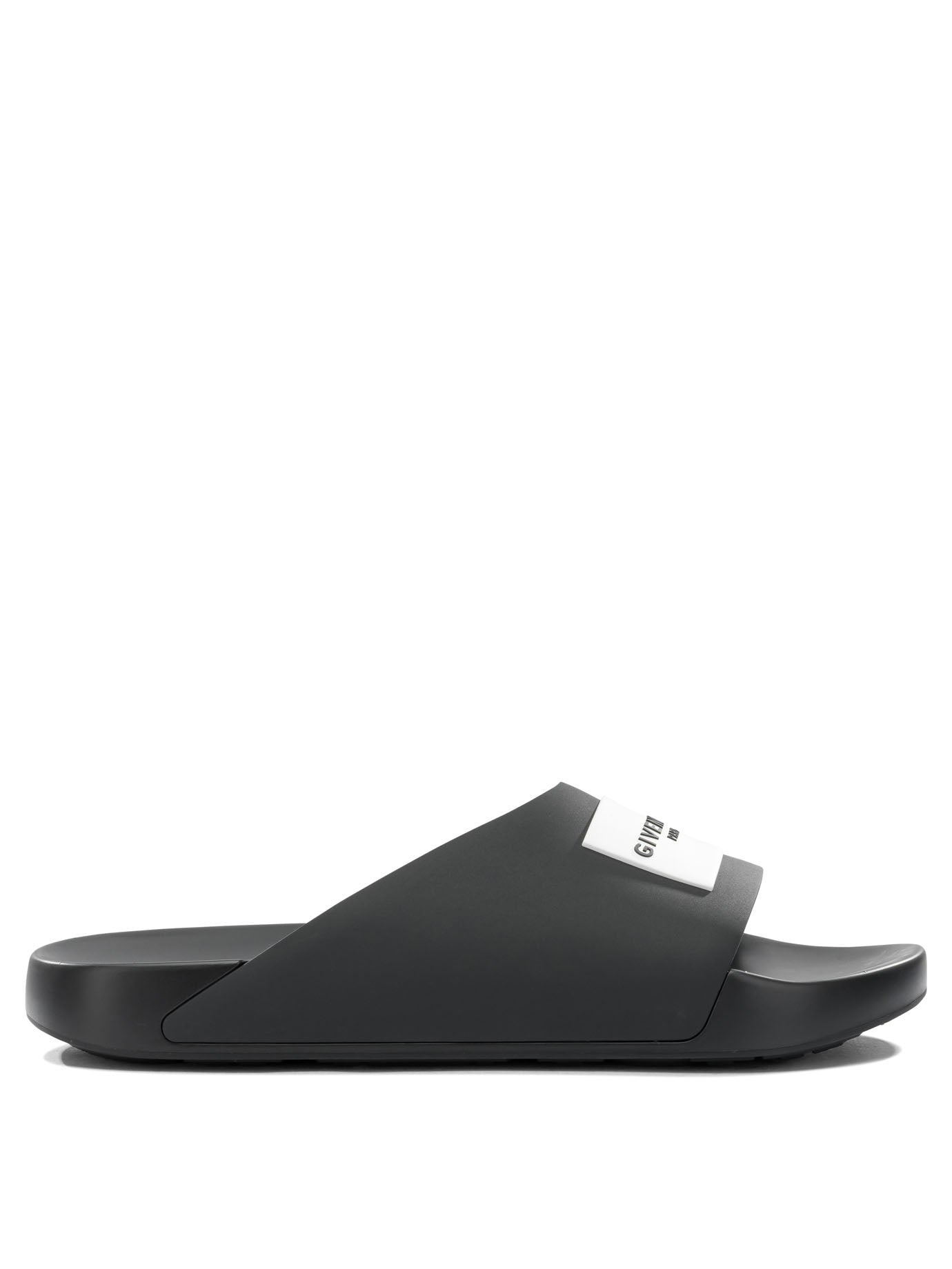 Givenchy "Label" Slides - Black