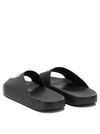 Givenchy "Label" Slides - Black