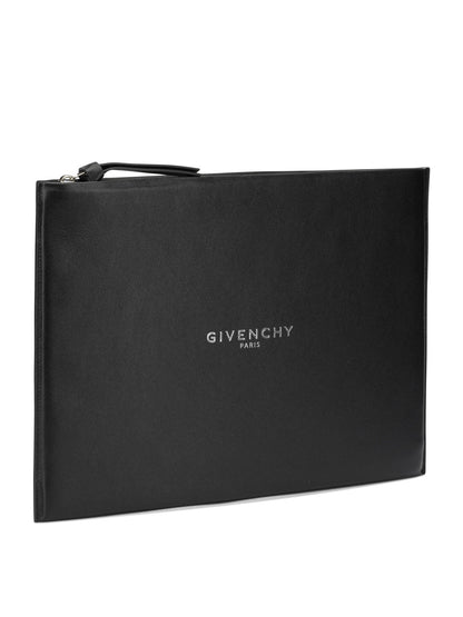 Givenchy "Antigonia Stamped" Document Holder - Black