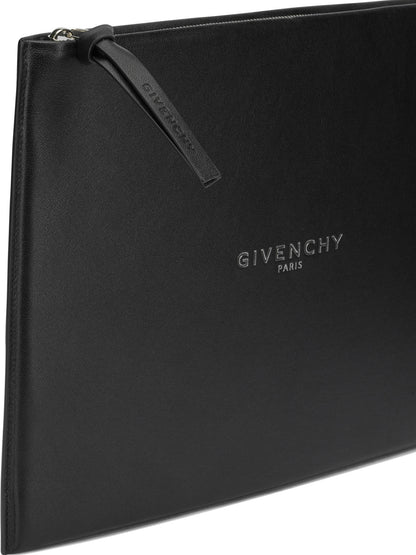 Givenchy "Antigonia Stamped" Document Holder - Black