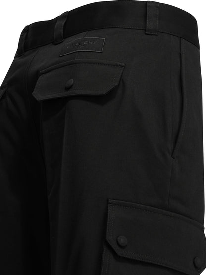 Givenchy Cotton cargo pants - Black