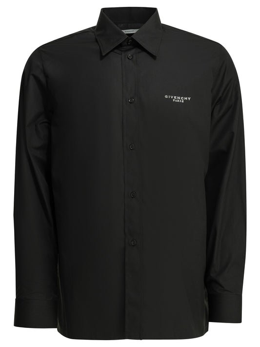 Givenchy Casual Shirt with Logo - Black