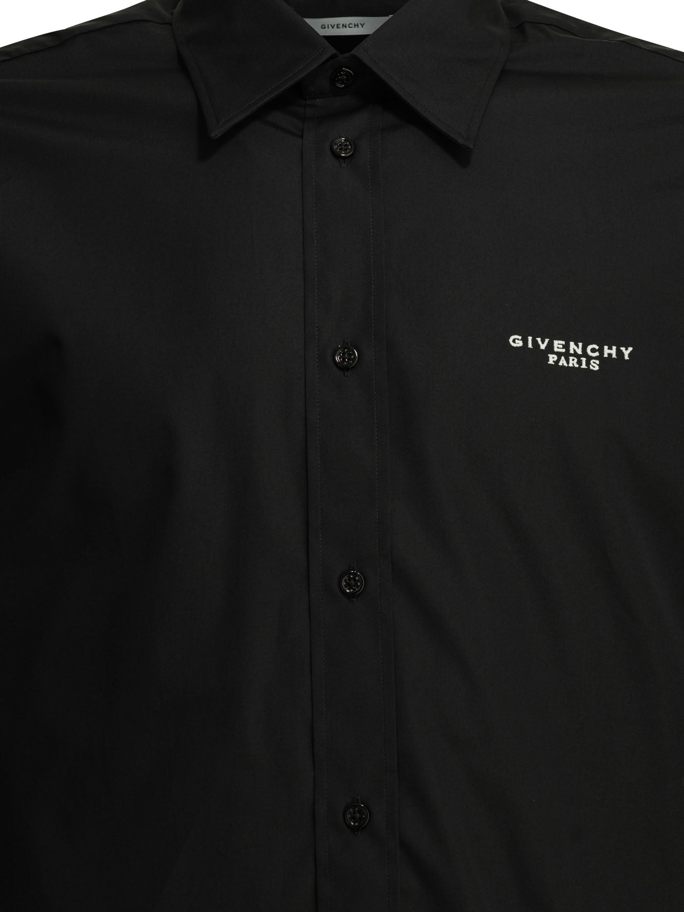 Givenchy Casual Shirt with Logo - Black