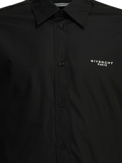 Givenchy Casual Shirt with Logo - Black