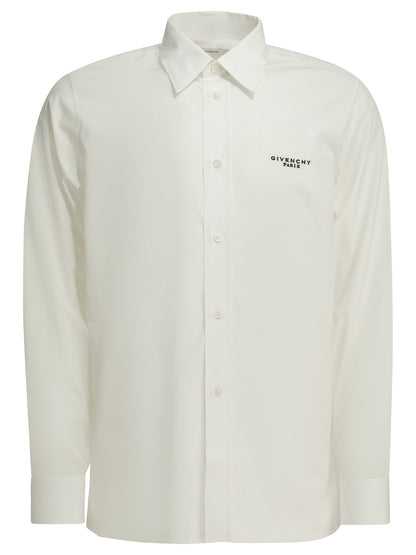 Givenchy Casual Shirt with Logo - White