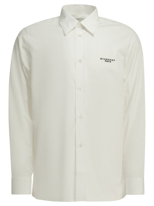 Givenchy Casual Shirt with Logo - White