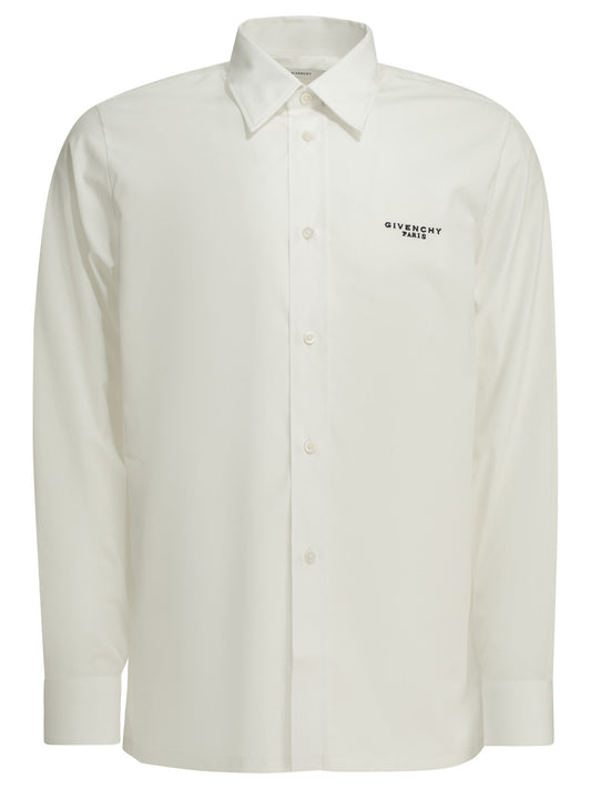 Givenchy Casual Shirt with Logo - White